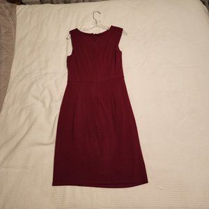 Ann Taylor Red Sheath Dress